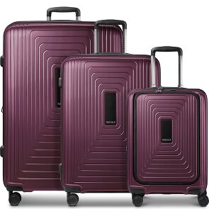 Redolz Essentials 14 4 wheels Suitcase set 3-piece Expandable