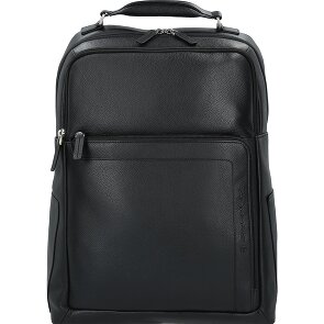 Piquadro Daypack Leather 43 cm Laptop compartment