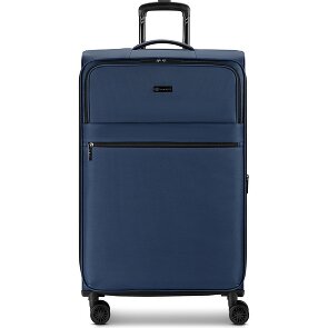 Bugatti Valencia Soft 4 wheels Trolley L 75 cm with expansion pleat