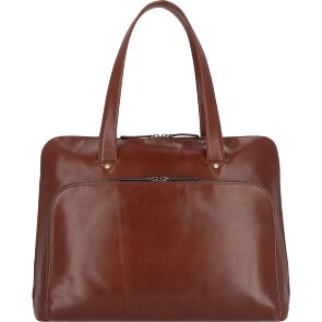 Leonhard Heyden Cambridge shoulder bag leather 41 cm laptop compartment