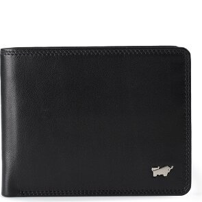 Braun Büffel Golf 3.0 Wallet RFID protection Leather 12 cm