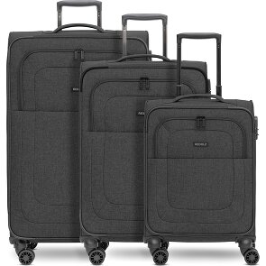 Redolz Essentials 12 THREE SET 4 wheels Suitcase set 3-piece with expansion pleat