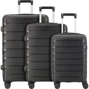 d&n Travel Line 4100 4 wheels Suitcase set 3-piece