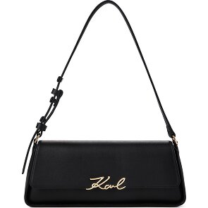 Karl Lagerfeld Signature Shoulder Bag Genuine Leather 32.5 cm