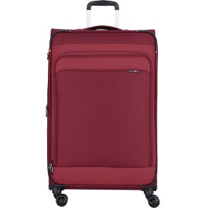d&n Travel Line 9504 4 wheels Trolley L 76 cm with expansion pleat