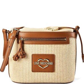 Love Moschino Straw Chic Bucket bag 24 cm