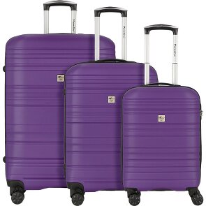 Check.In Paradise 4 wheels Suitcase set 3-piece