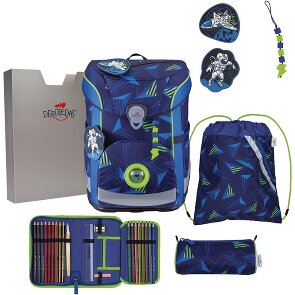 DerDieDas ErgoFlex Easy LED School bag set 5-piece DerDieDas ErgoFlex Easy LED School bag set 5-piece