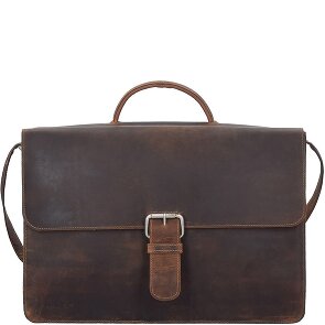 Plevier Retro Zeppelin Briefcase Leather 43.5 cm Laptop compartment
