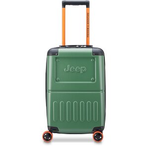 Jeep JH002B 4 wheels Cabin trolley XL 55 cm with expansion pleat