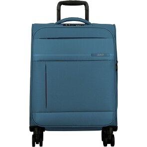 Jump Monthélys 4 wheels Cabin trolley 55 cm with expansion pleat