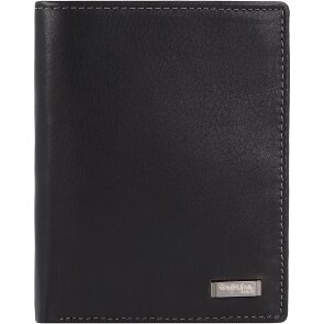 Greenland Nature Black Nappa wallet RFID leather 9.5 cm