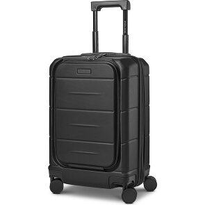 Police London 4 wheels Cabin suitcase 55 cm Laptop compartment Expandable