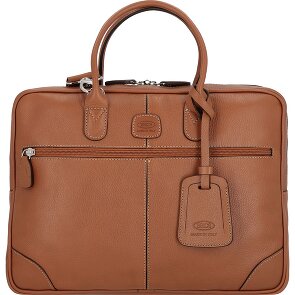 Bric's Life Pelle briefcase leather 38 cm laptop compartment