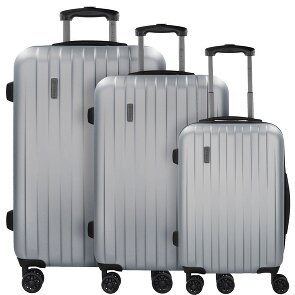 Bugatti Lima 2.0 FL 4-wheel suitcase set 3pcs with double wheels