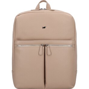 Braun Büffel Hanna Business backpack M Genuine Leather 40 cm Laptop compartment