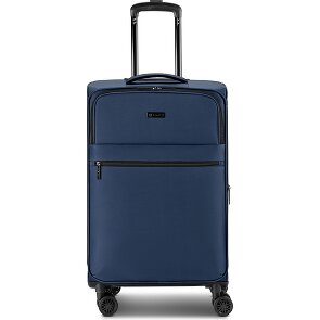 Bugatti Valencia Soft 4 wheels Trolley M 65 cm with expansion pleat