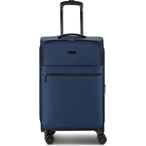 Bugatti Valencia Soft 4 wheels Trolley M 65 cm with expansion pleat