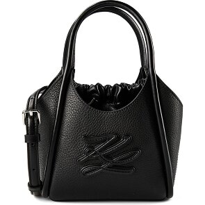 Karl Lagerfeld Autograph Handbag Genuine Leather 26 cm