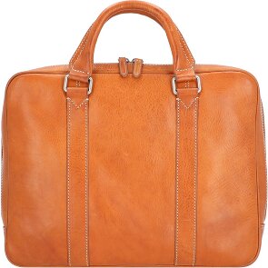 Leonhard Heyden Bergamo briefcase leather 38 cm laptop compartment