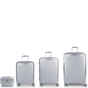 Gabol Queens 4 wheels Suitcase set 4-piece with expansion pleat