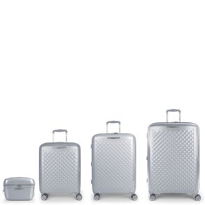 Gabol Queens 4 wheels Suitcase set 4-piece with expansion pleat Gabol Queens 4 wheels Suitcase set 4-piece with expansion pleat