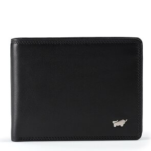 Braun Büffel Golf 3.0 Wallet RFID protection Leather 12 cm