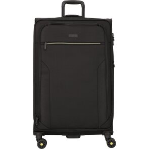d&n Travel Line 9704 4 wheels Trolley L 78 cm with expansion pleat