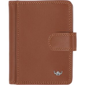 Golden Head Polo Credit card case RFID protection Genuine Leather 8 cm
