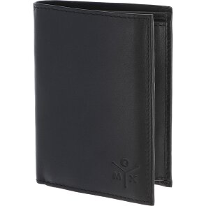 oxmox Leather Wallet RFID protection Genuine Leather 13 cm
