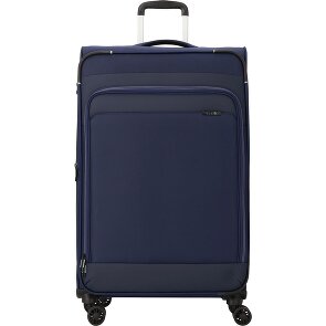 d&n Travel Line 9504 4 wheels Trolley L 76 cm with expansion pleat
