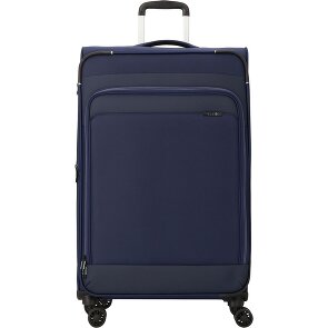 d&n Travel Line 9504 4 wheels Trolley L 76 cm with expansion pleat