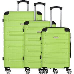 Nowi Rhodos 4 wheels Suitcase set 3-piece