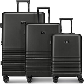 camel active Hanoi 4 wheels Suitcase set 3-piece with expansion pleat
