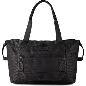 Piquadro Hex Shoulder Bag 28 cm with expansion pleat
