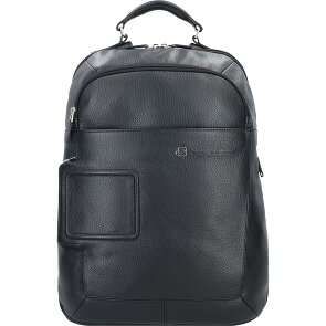Piquadro Vibe Daypack Leather 42.5 cm Laptop compartment