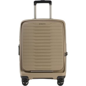 Stratic Novium 4 wheels Cabin trolley S 55 cm Laptop compartment with expansion pleat