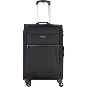 Paklite Valencia 4 wheels Trolley 68 cm with expansion pleat