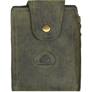 Greenburry Vintage neck pouch leather 11 cm