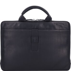 Joop! Loreto Samu laptop bag RFID leather 38 cm laptop compartment