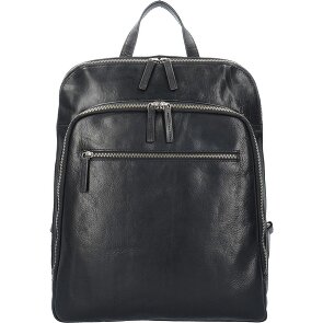 Leonhard Heyden Roma backpack leather 40 cm laptop compartment