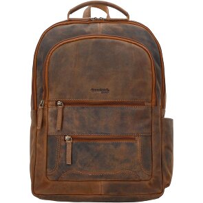 Greenland Nature Montenegro backpack leather 40 cm laptop compartment Greenland Nature Montenegro backpack leather 40 cm laptop compartment