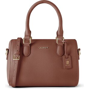 Lazarotti Bologna Leather Bowling Bag, Handbag, Crossbody, Leather, 26 cm