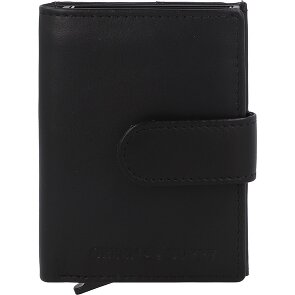 Greenburry Credit card case RFID protection Leather 8 cm