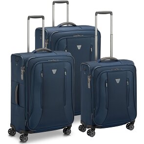 Roncato City 3.0 4 wheels Suitcase set 3-piece with expansion pleat