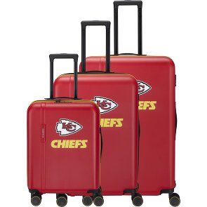 Travelite travelite x NFL 4 wheels Suitcase set 3-piece Expandable