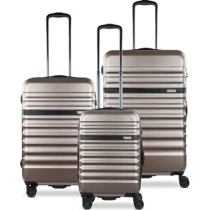 Bugatti Corium 4-wheel suitcase set 3 pcs.
