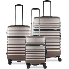 Bugatti Corium 4-wheel suitcase set 3 pcs.
