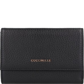 Coccinelle Metallic Soft wallet leather 14 cm