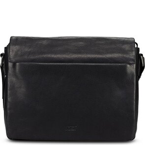 Jost Glasgow Briefcase RFID protection Genuine Leather 34 cm Laptop compartment